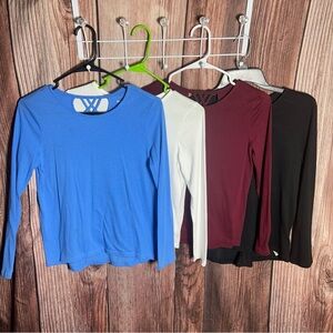 (027) Girls: 10/12 Old Navy 4pc Shirt Bundle- AF2